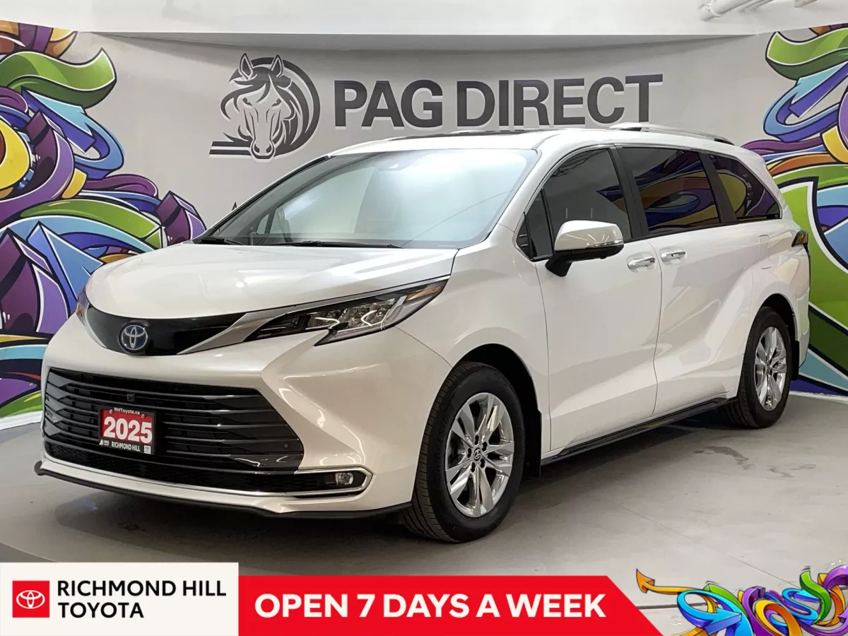 Toyota Sienna 2025 Wind Chill Pearl à vendre à Richmond Hill