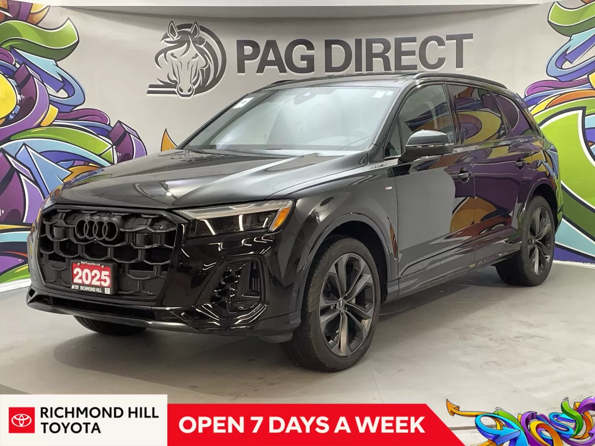 Audi Q7 2025 BLACK à vendre à Richmond Hill