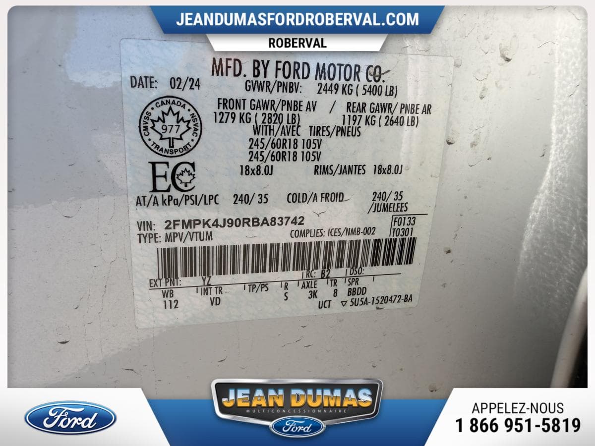 Ford Edge 2024 — photo 11