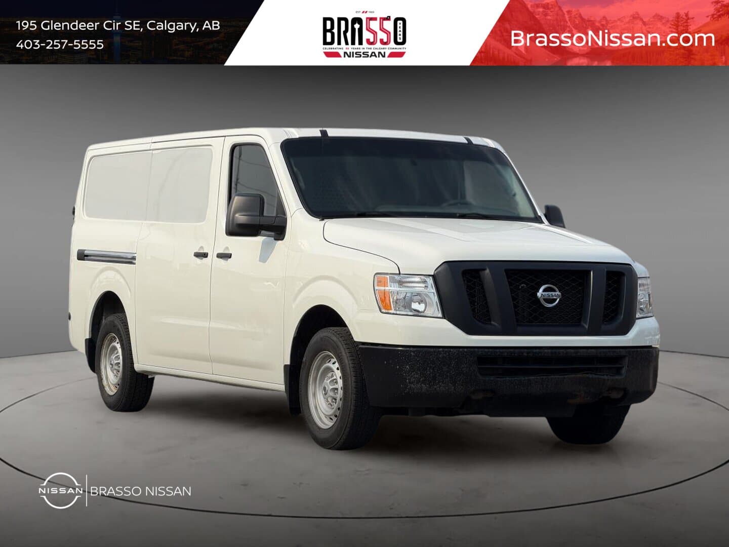 Nissan Cargo NV1500 Standard Roof V6 S 2019 White à vendre à Calgary