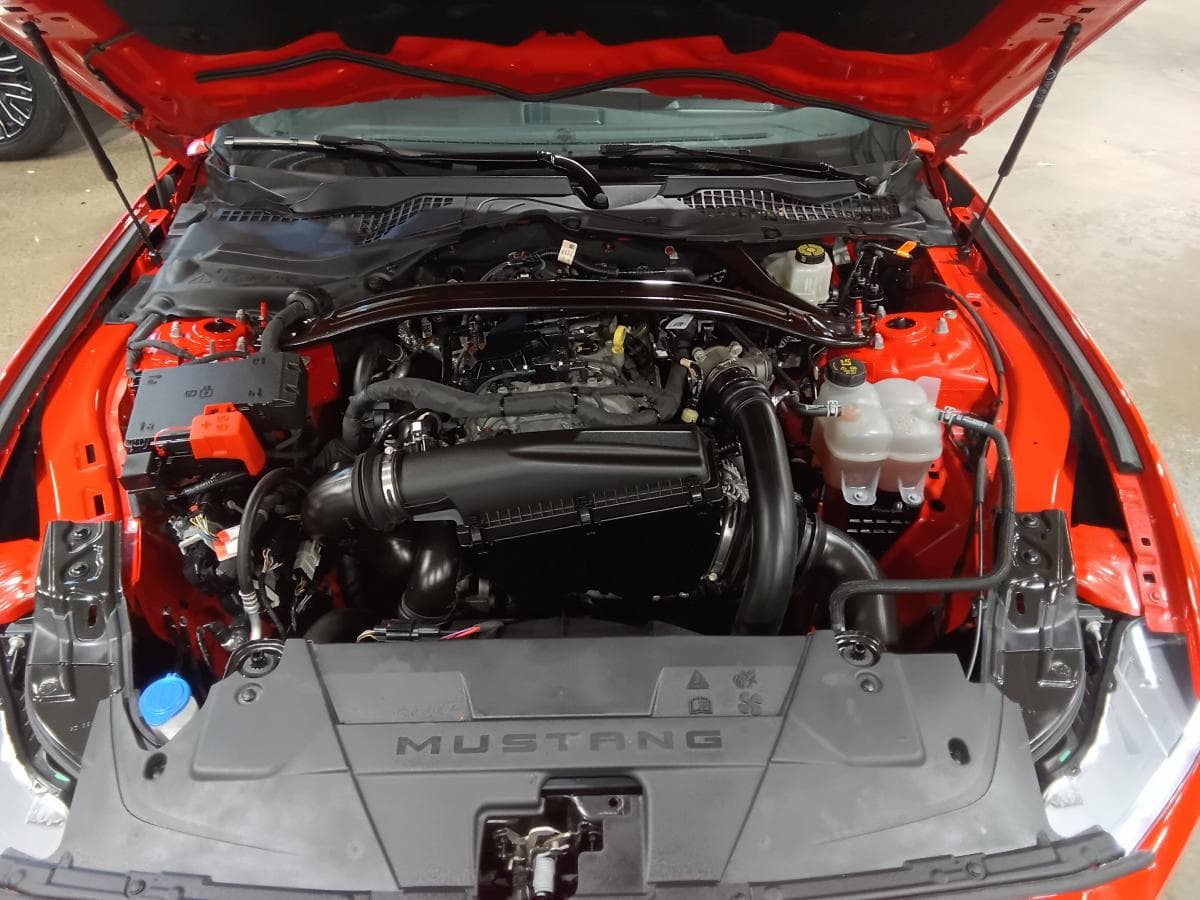 Ford Mustang ECOBOOST CONVERTIBLE CUIR *BIZONE *TURBO *CAM&Eacute;RA *APPLE CAR PLAY/ANDROID AUTO 2025 — photo 8