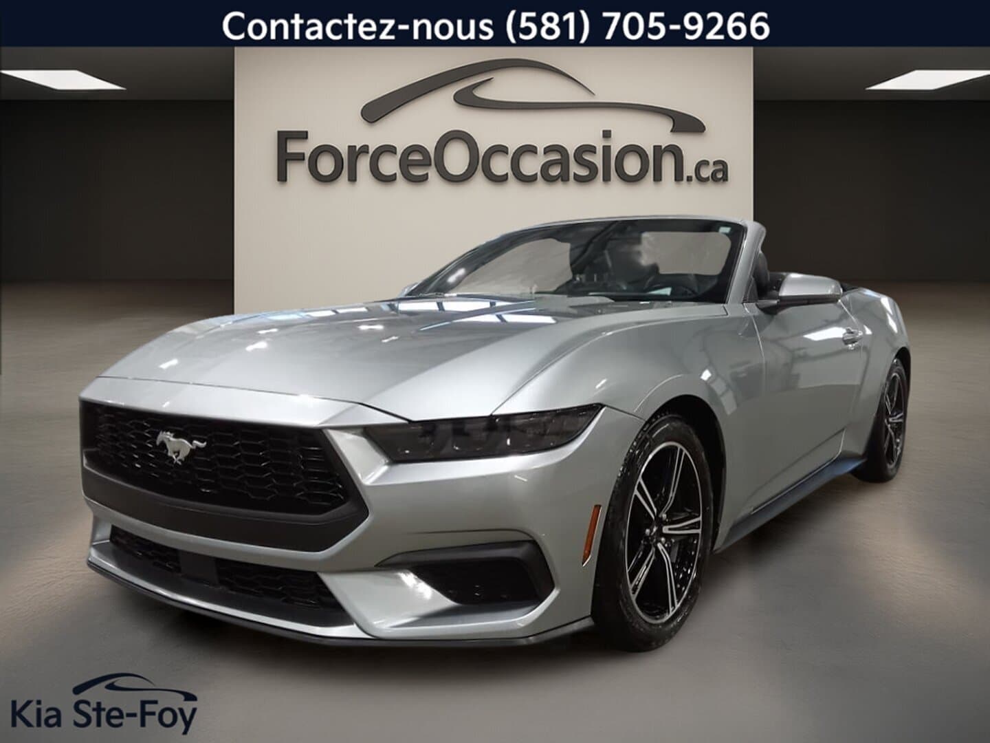 Ford Mustang CONVERTIBLE* ECOBOOST* CUIR* CAMERA* 2025 — photo 2