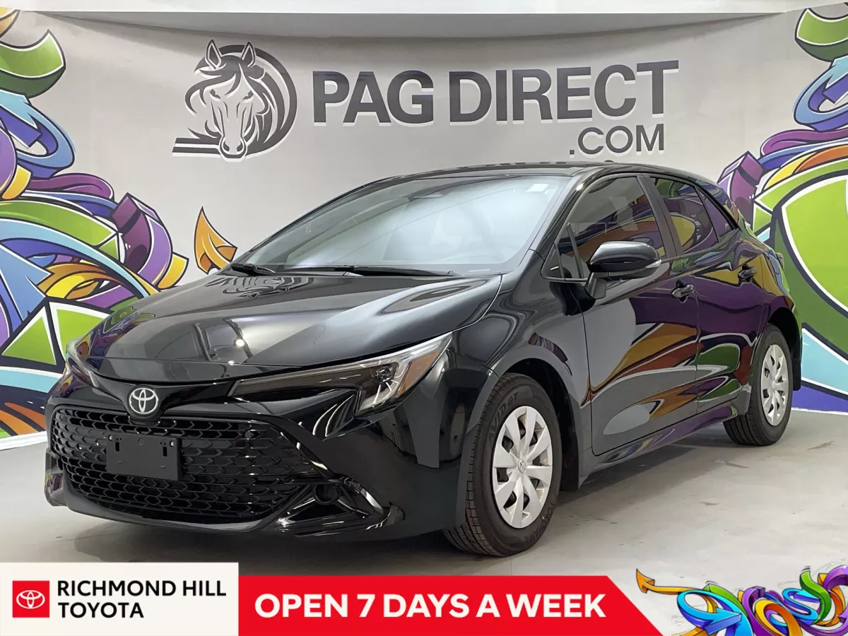 Toyota Corolla Hatchback 2026 Midnight Black Metallic à vendre à Richmond Hill