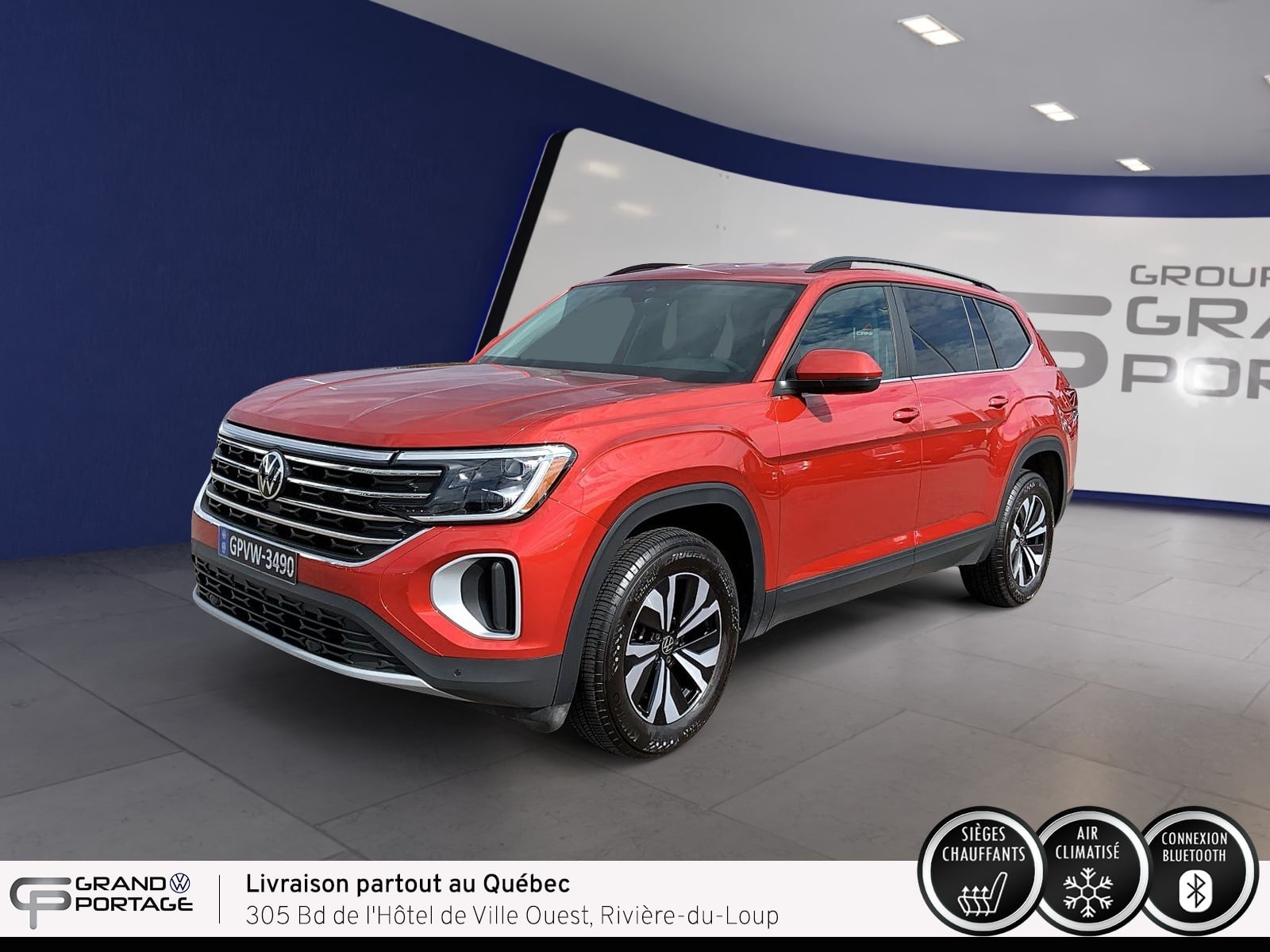 Volkswagen Atlas 2024 à vendre à Rivière-du-Loup