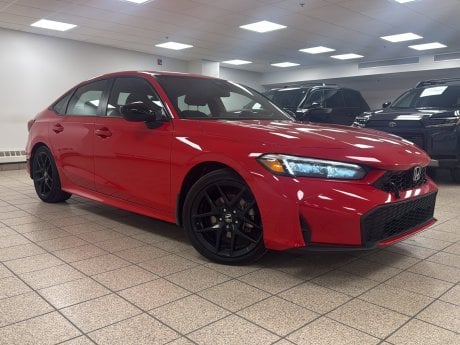 Honda CIVIC SEDAN HYBRID 2025 Red à vendre à Calgary